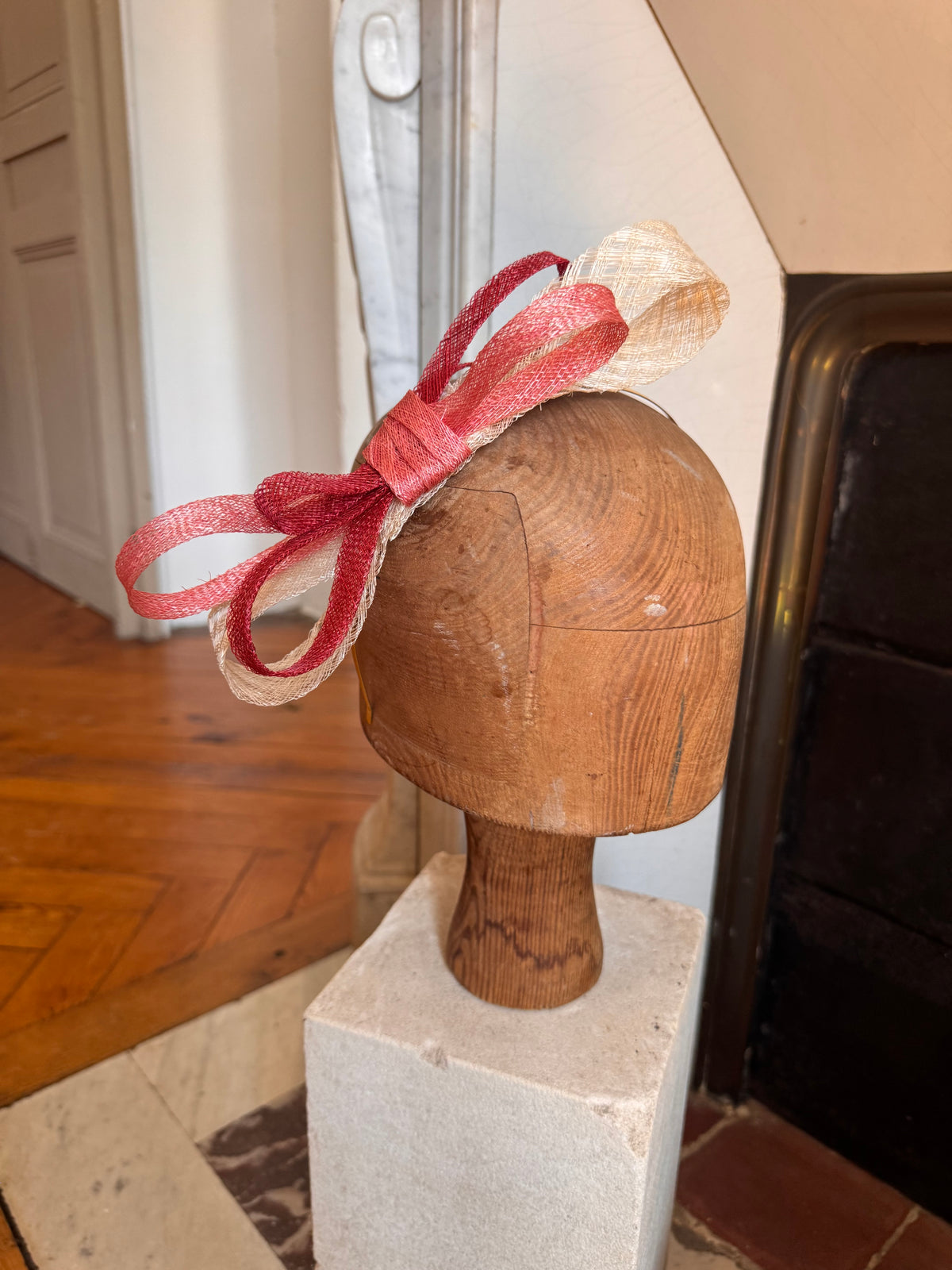 Bibi rose et beige